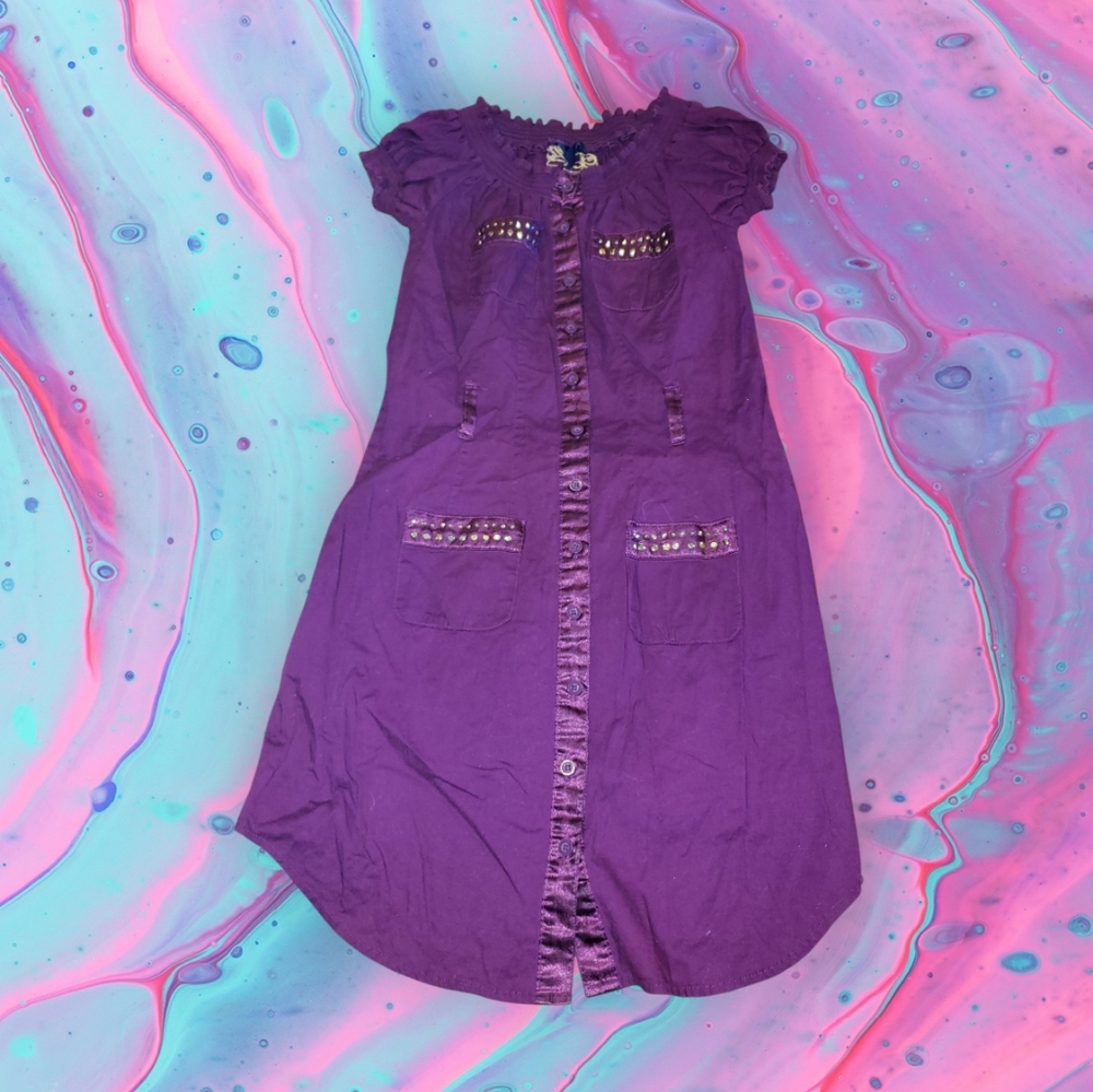 Dereon juniors size small (3-5) purple dress